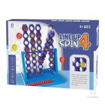 Line up 4 Spin : stratégie et amusement en famille