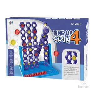 Line up 4 Spin : stratégie et amusement en famille