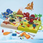 Little Dino Toolbox - Outils jouets pour jeunes créateurs