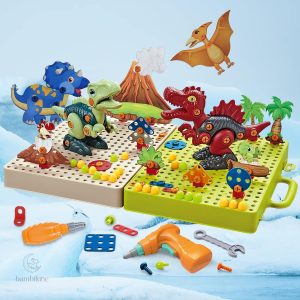 Little Dino Toolbox - Outils jouets pour jeunes créateurs