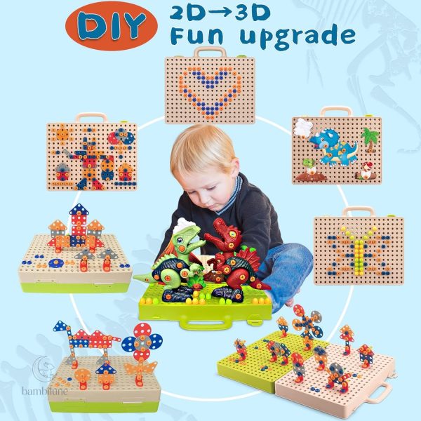 Kit d'outils Dino pour les petits bricoleurs en herbe