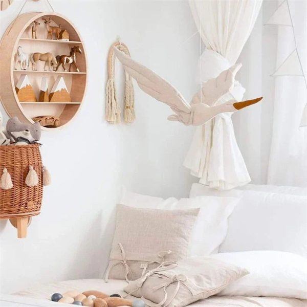 Cygne en décoration pour un espace ludique