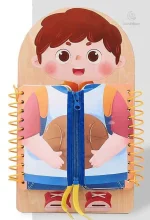 Jeu interactif avec éléments à manipuler pour tout-petits