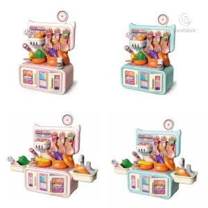 Encourager l'interaction sociale avec le set de cuisine