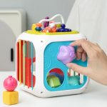 Cube de jeu coloré pour l'éveil des enfants de 0 à 1 an
