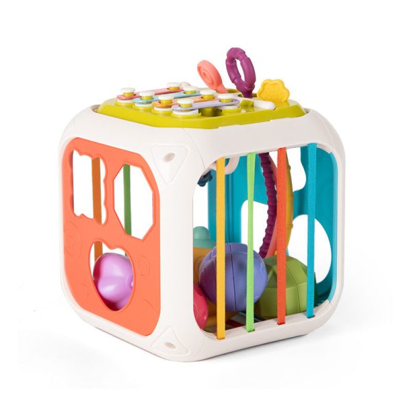 Cube à formes pour un développement ludique et interactif