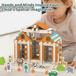 Construction amusante pour stimuler l'imagination des enfants