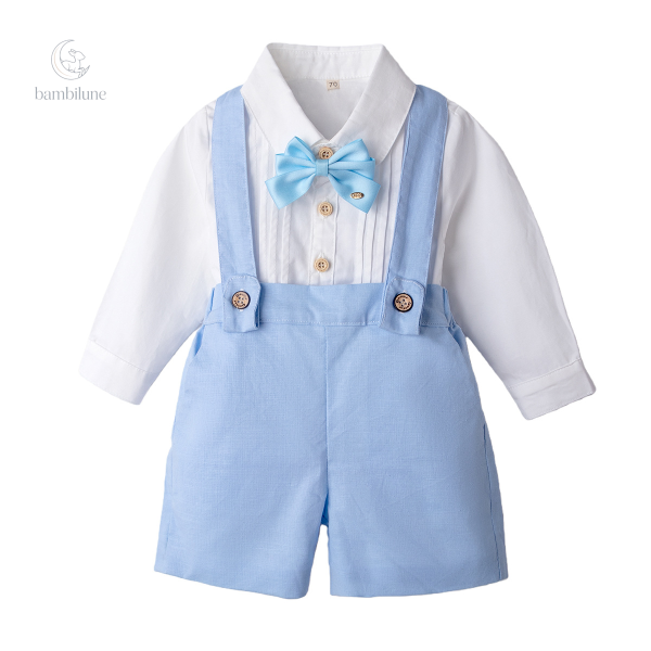 Vêtements pour enfants : look chic avec bretelles