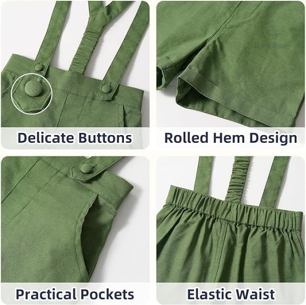 Vêtements pour enfants : short en coton stylé