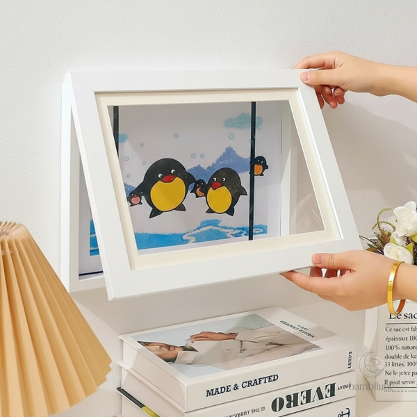 Style ludique : cadre artistique A4