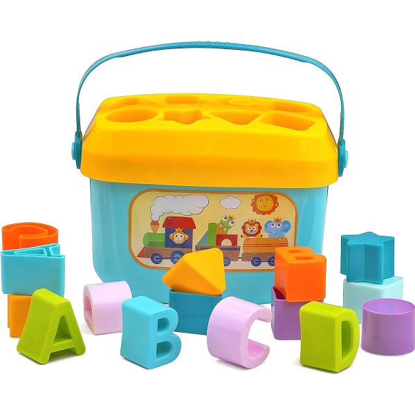 Seau de tri des formes colorées LittleGenius pour bébés