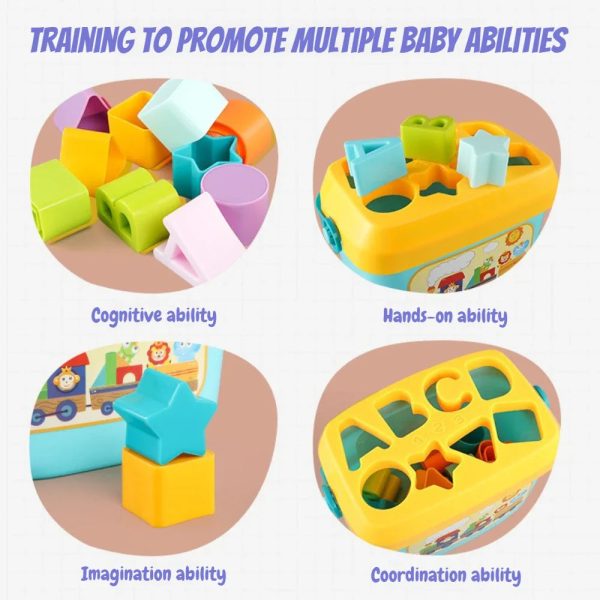 Activité de tri colorée pour l'apprentissage des formes