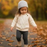 Pull tricoté pour enfants, idéal pour l'hiver