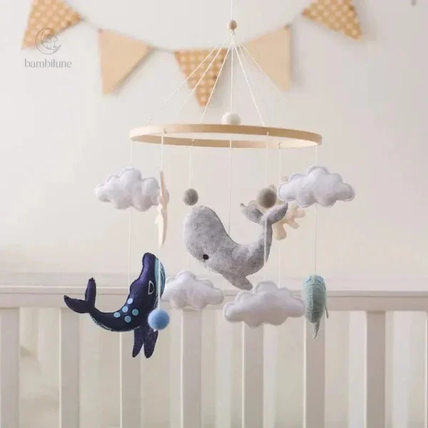 Mobile pour bébé en bois - LittleNest - vue 3