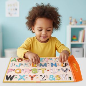 Jouet créatif pour enfants de 3 à 4 ans avec alphabet