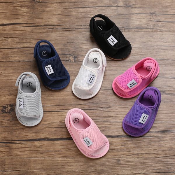 Sandales de marche pour bébés, idéales en extérieur
