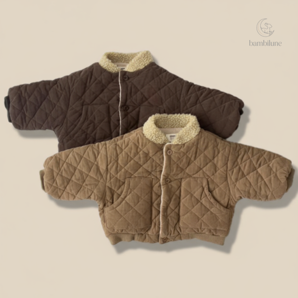 Veste matelassée pour enfant, style moderne et confortable