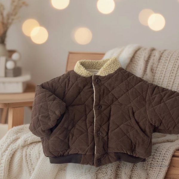 Veste chaude pour enfant, style et confort réunis