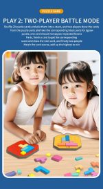 Jouets ludiques pour explorer les formes et les couleurs