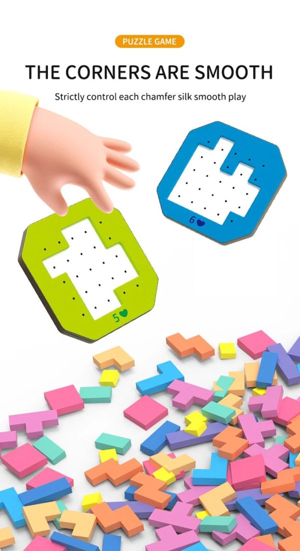 Jeux de construction géométriques pour les petits