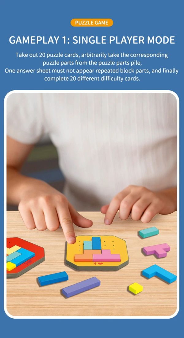 Puzzles colorés pour éveiller la curiosité des enfants