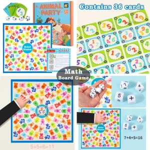 Jouets éducatifs pour apprendre les formes et les chiffres