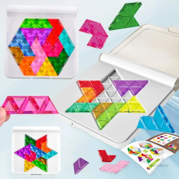 Jeu interactif pour encourager la créativité des enfants