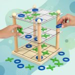 LogicTower – Morpion 3D éducatif pour enfants de 4 à 5 ans