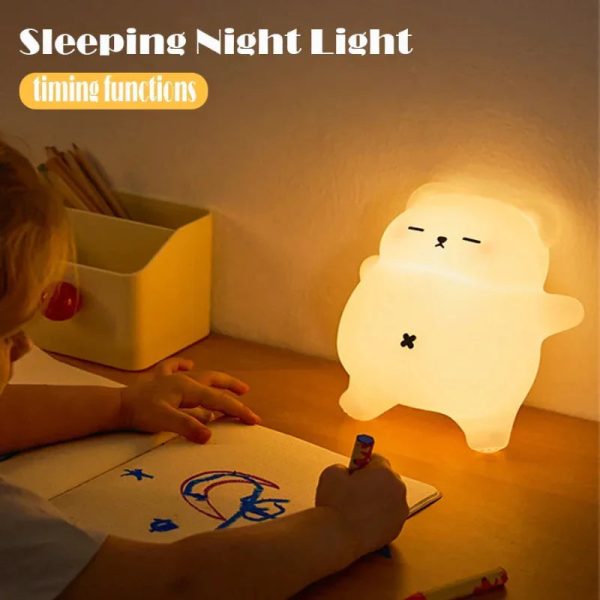 LumiBear : compagnon lumineux pour le sommeil des enfants