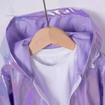 Cape imperméable pour enfant, design LumiBreeze