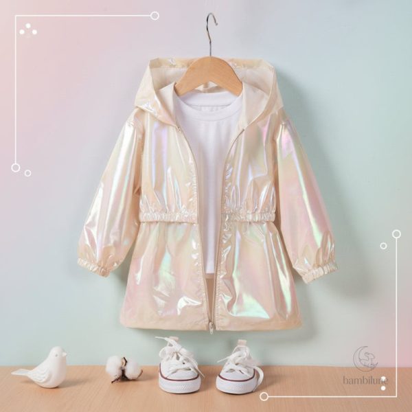 Veste enfant avec capuche, modèle LumiBreeze