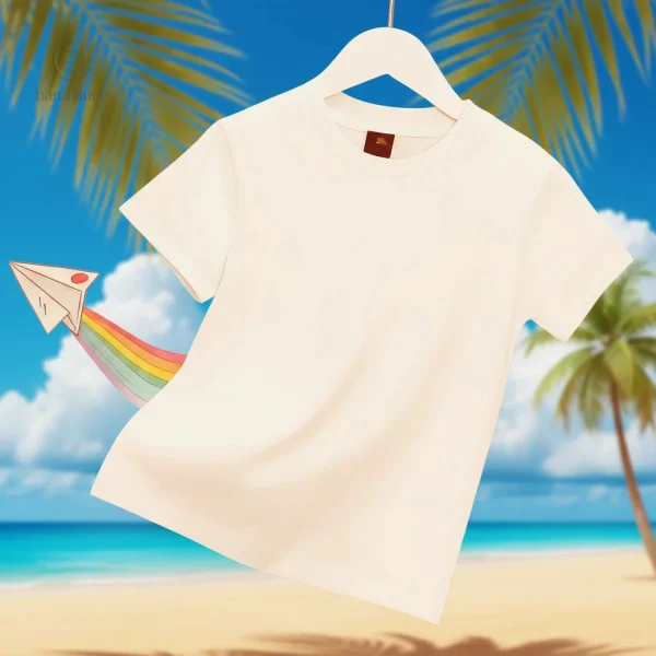 T-shirt à manches courtes pour enfants, style intemporel