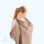 Écharpe d'allaitement LunaCare, respirante et élégante