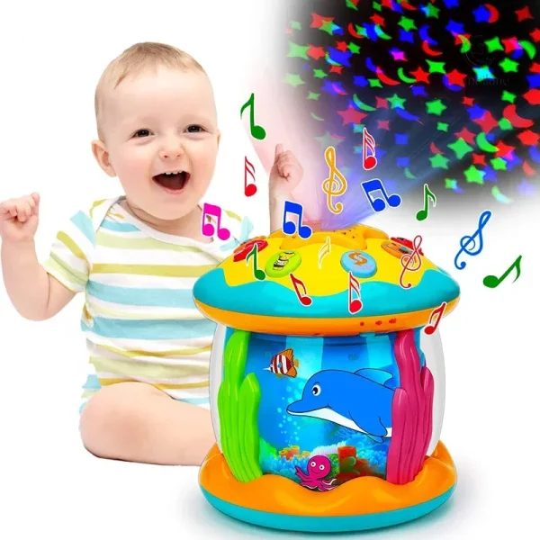 Magic Beat - Projecteur musical et lampe pour enfants