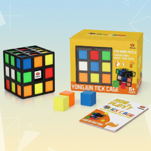 Cube magique 3x3 éducatif pour enfants de 3 à 4 ans
