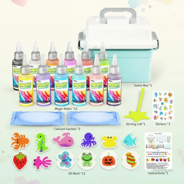 Magic Gel Water Beads - Kit de jeux créatif pour enfants