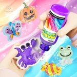 Activités manuelles avec gel et perles sensorielles