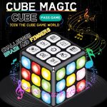 Cube de jeu magique avec sons et lumières colorées