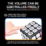 Cube ludique pour découvrir la musique et les formes