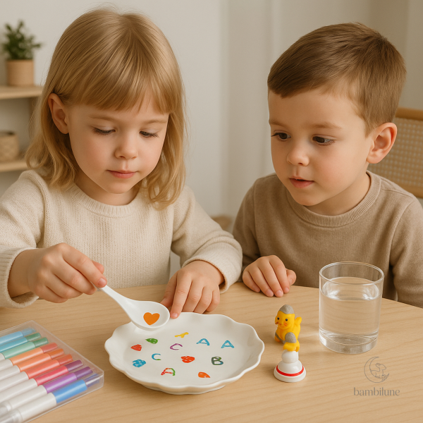 Activité artistique ludique pour enfants de 3 à 4 ans