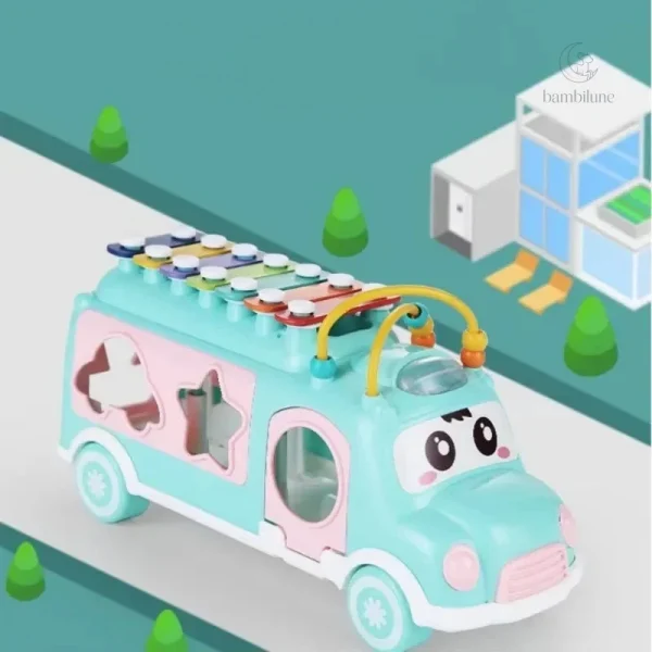 Musicalité et jeu : le bus interactif pour petits aventuriers