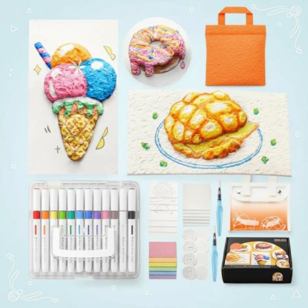Ensemble de stylos colorés pour activités artistiques ludiques