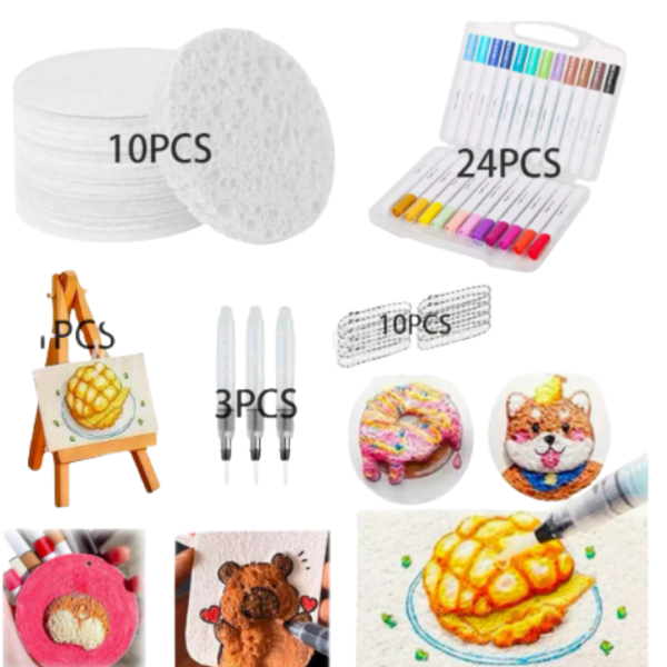 Accessoires colorés pour projets artistiques amusants et sécurisés