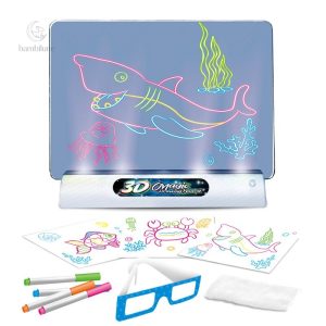 Tableau de dessin lumineux 3D - Magisch Tekenbord