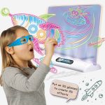 Art lumineux pour enfants - Tableau de dessin créatif