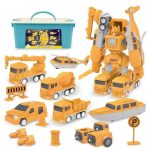 MagnaMix - Camion Transformateur pour enfants de 4 à 5 ans
