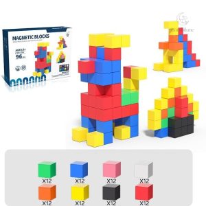 Jouets magnétiques colorés pour le développement créatif