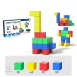 Ensemble de blocs magnétiques pour constructions ludiques