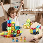 Tuiles colorées pour constructions ludiques et créatives