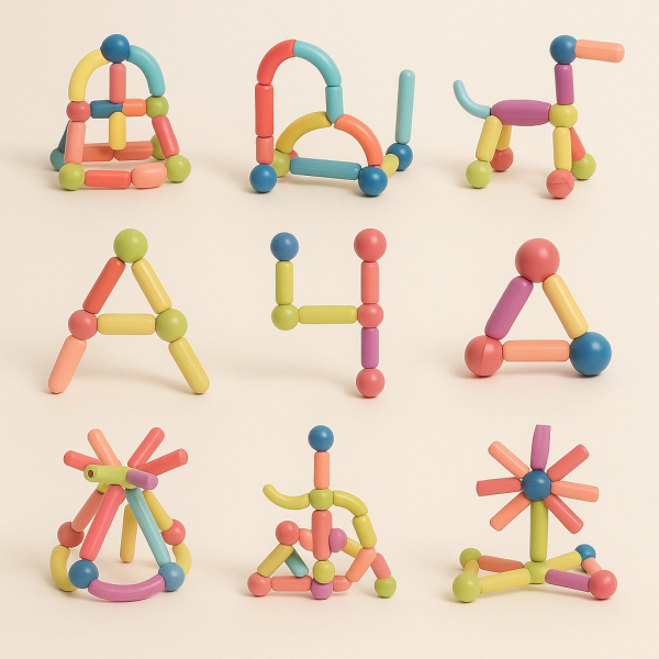 Jeux d'aimants pour stimuler l'imagination des enfants